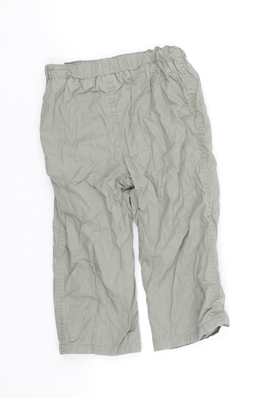 Disney Boys Green   Track Pants Trousers Size 12-18 Months