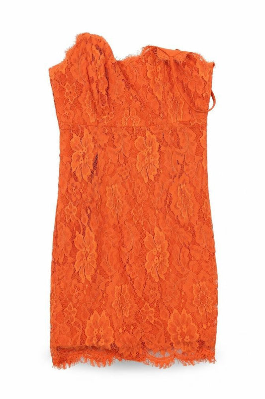 vera  lucy Womens Orange   Fit & Flare  Size S