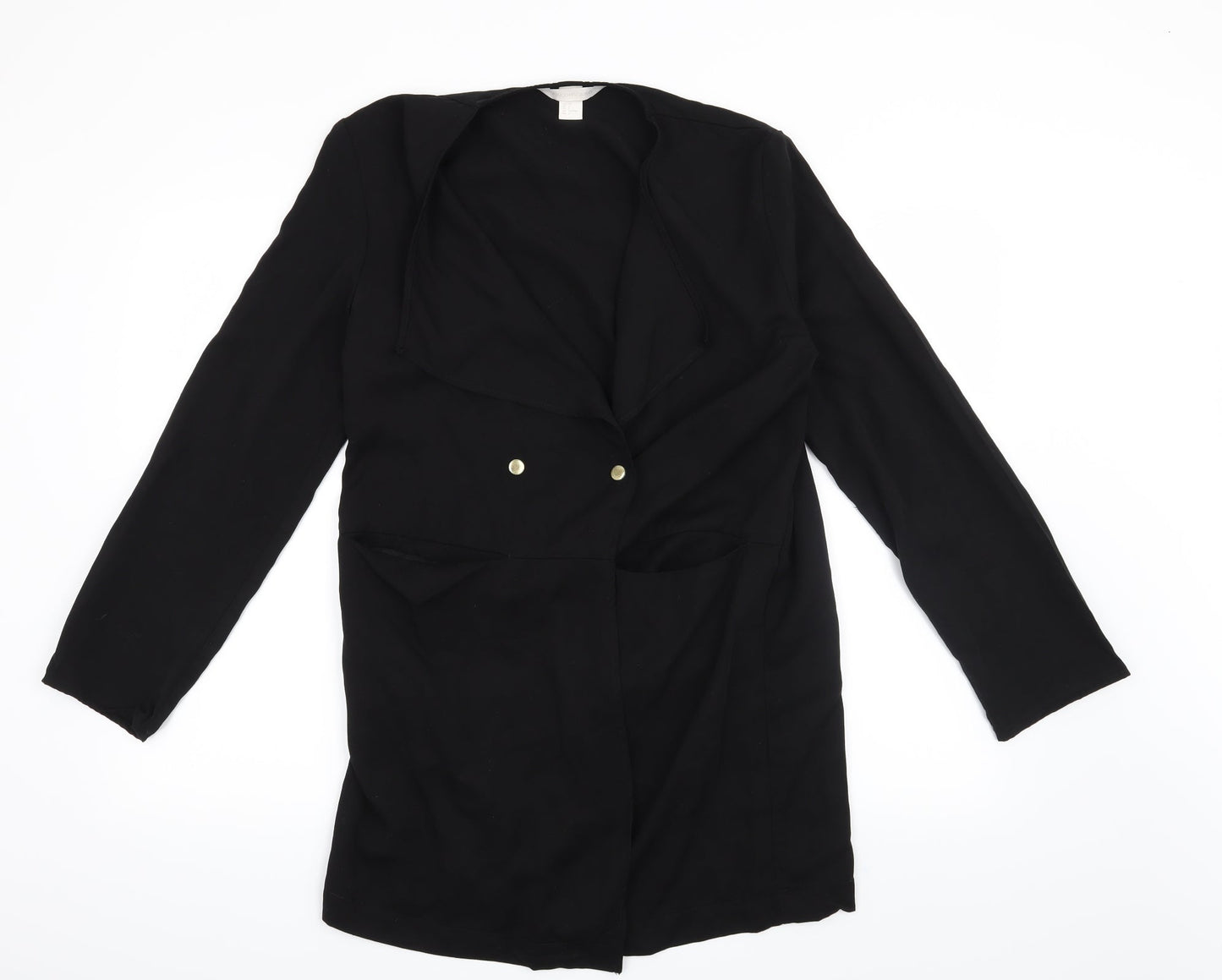 H&M Womens Black   Jacket Blazer Size 8