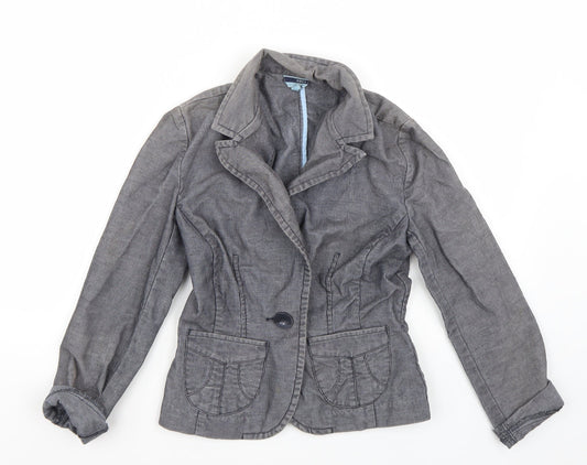 Oasis Womens Blue   Jacket Coat Size 8
