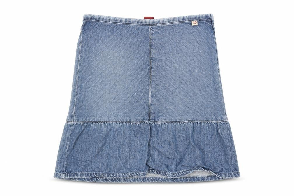H&M Girls Blue  Denim Mini Skirt Size 5 Years