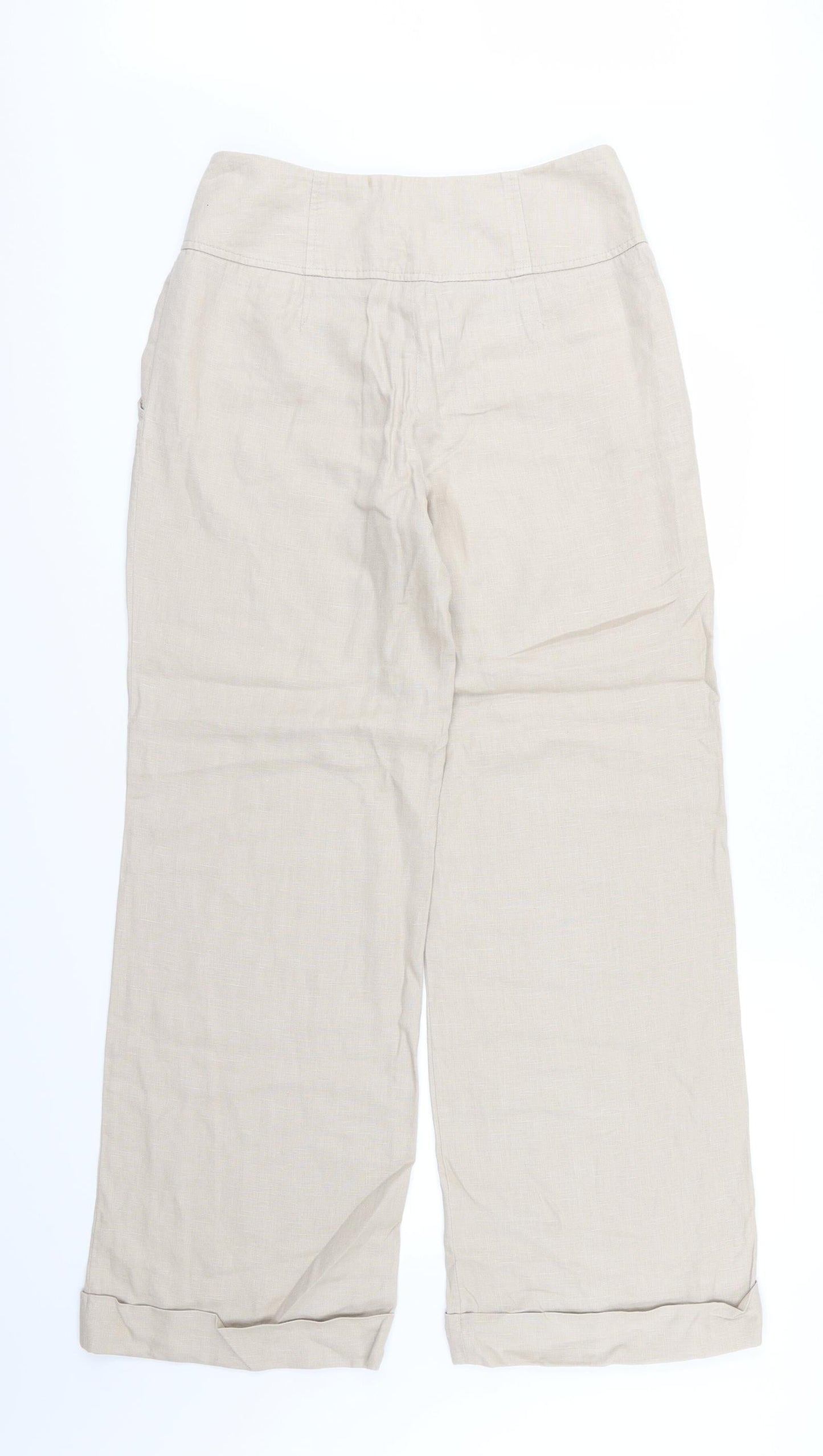 Wallis Womens Brown   Trousers  Size 12 L31 in