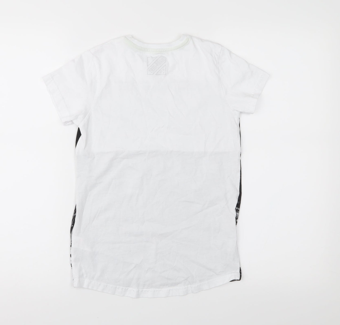 Matalan Boys White  Jersey Basic T-Shirt Size 10 Years
