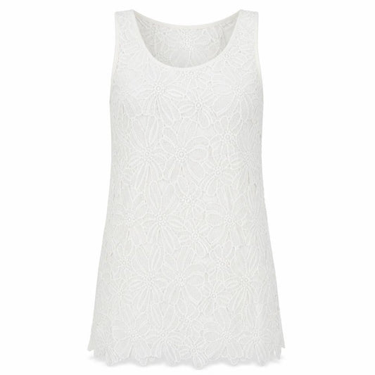 Atmosphere Womens Ivory  Lace Shift  Size M