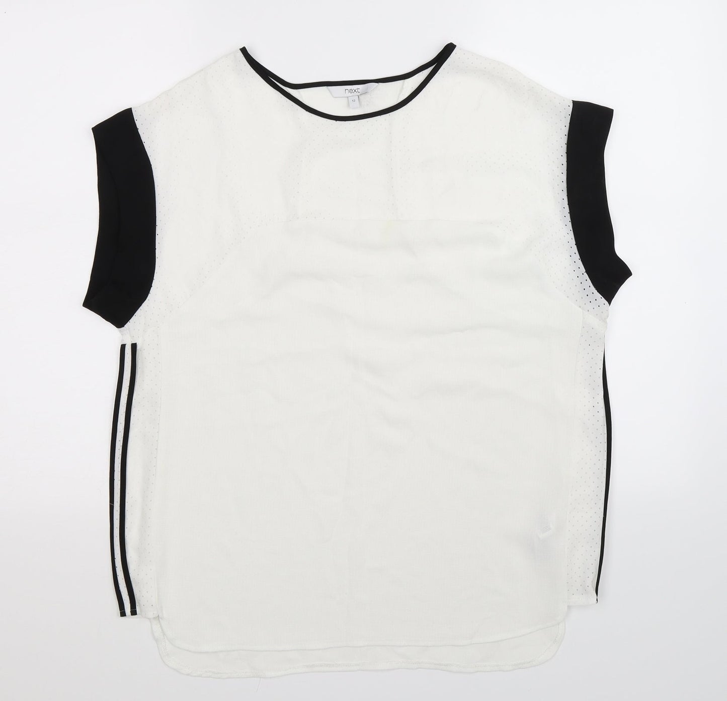 NEXT Womens White   Basic T-Shirt Size 12