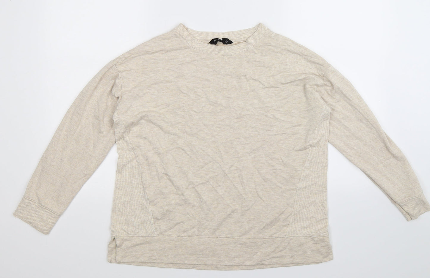 F&F Womens Ivory   Pullover Sweatshirt Size 14