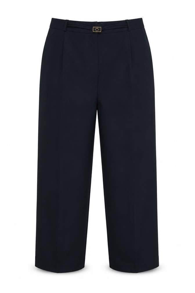 Bonmarché Womens Blue Trousers Size 16 L25 in