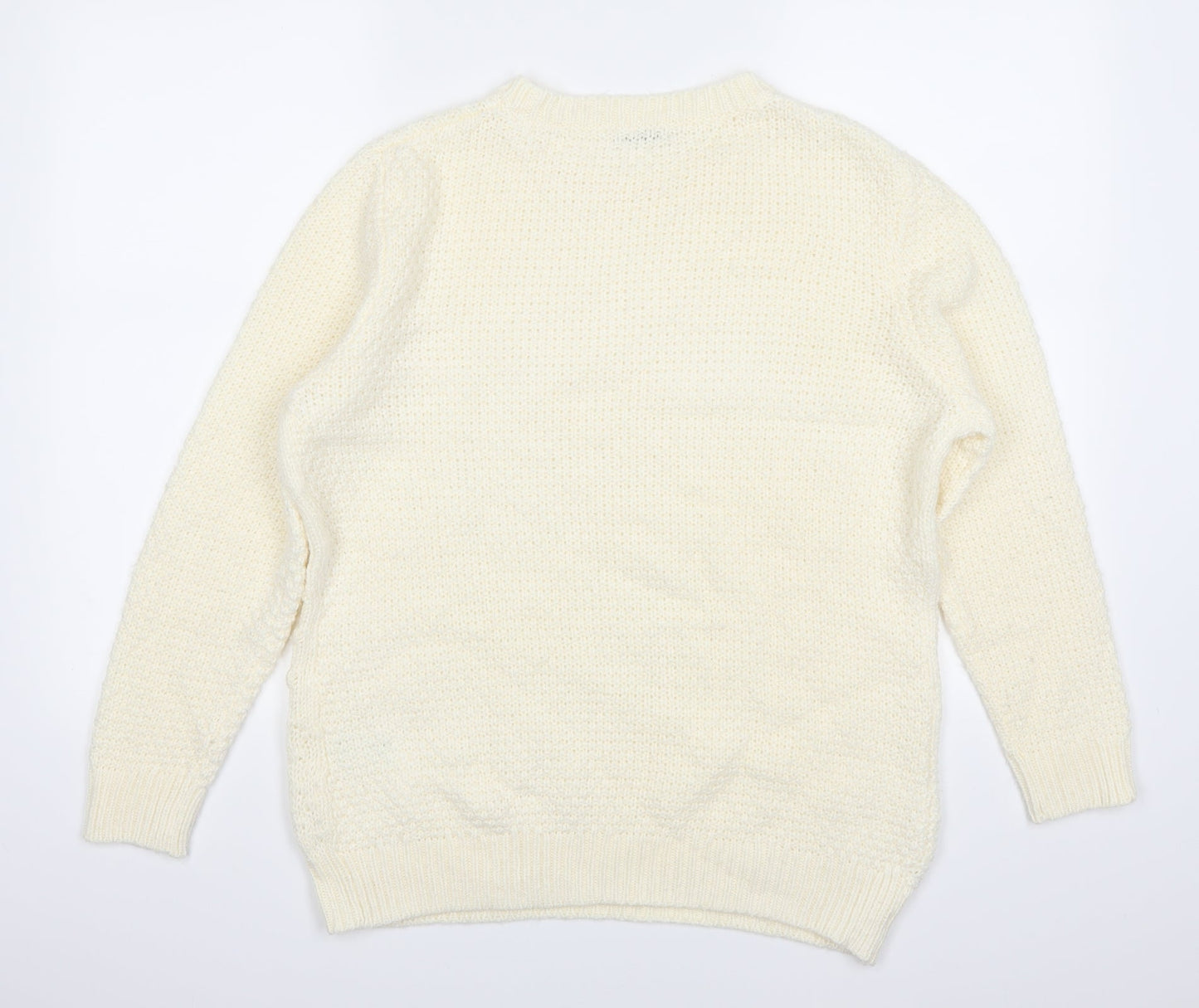 Damart Womens Ivory   Pullover Jumper Size 14