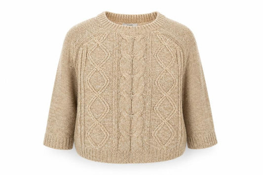 Front view of George women’s brown jumper, size UK 12