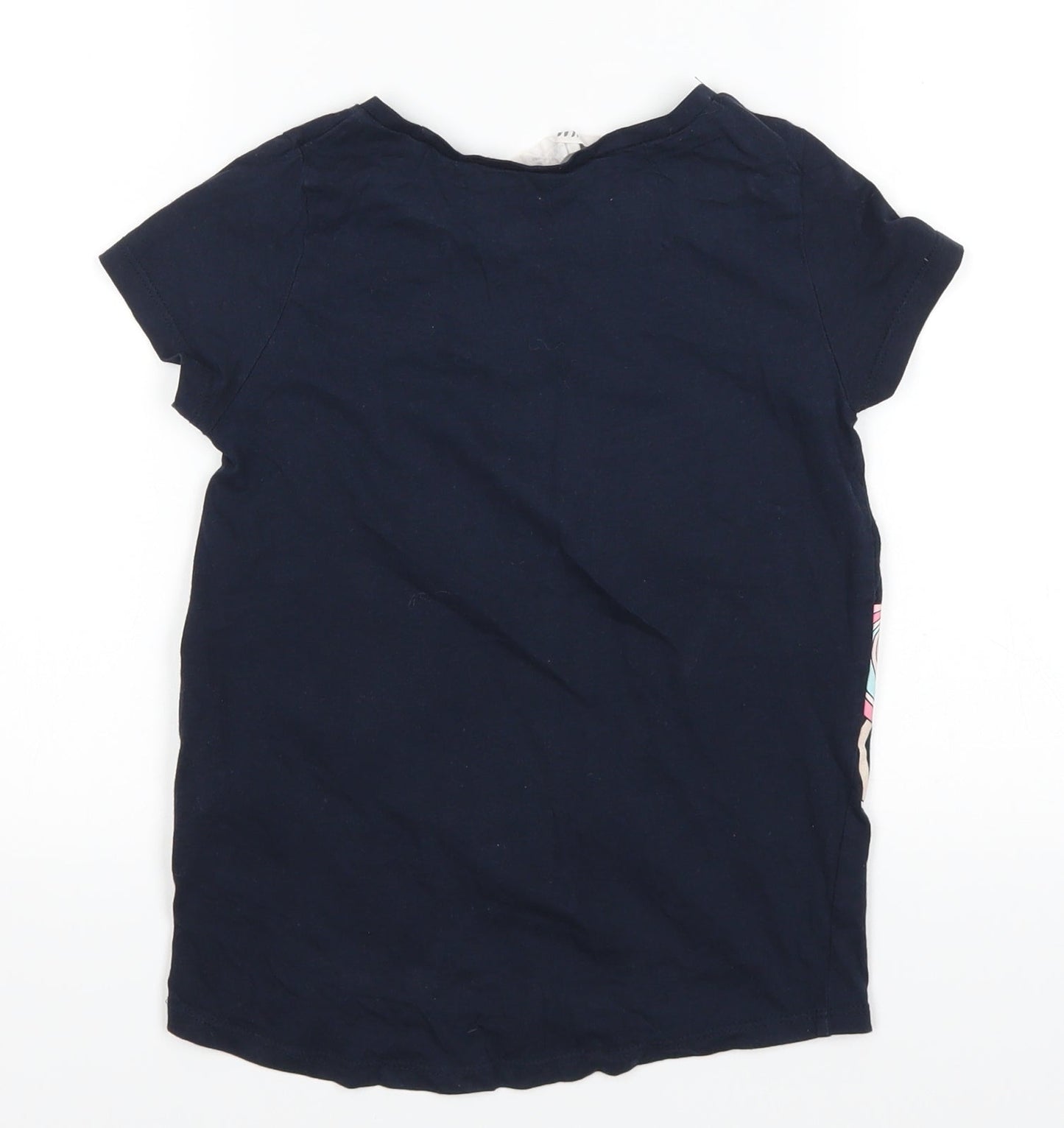 H&M Girls Blue   Basic T-Shirt Size 8 Years