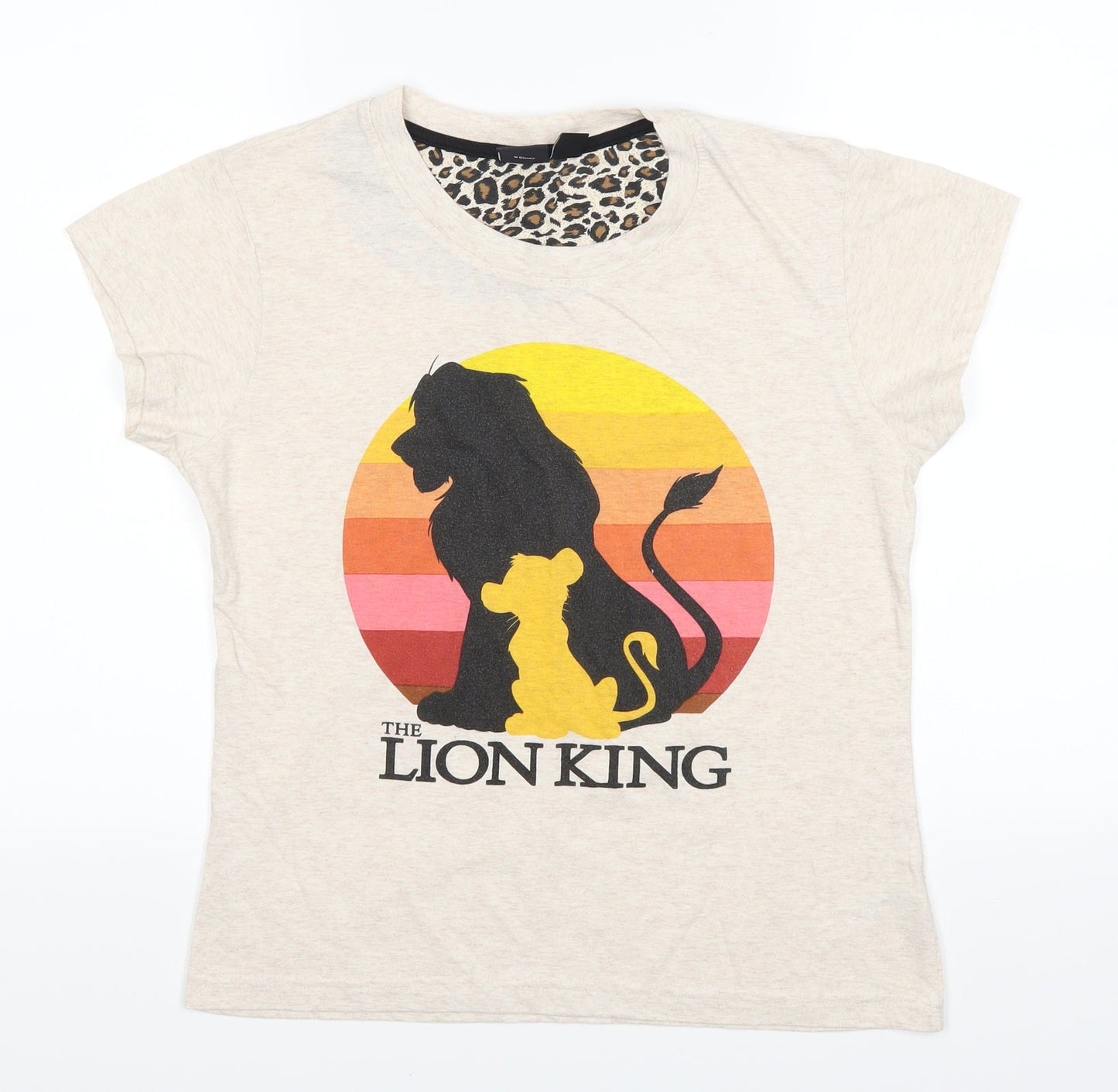 love to lounge Womens Beige   Basic T-Shirt Size S