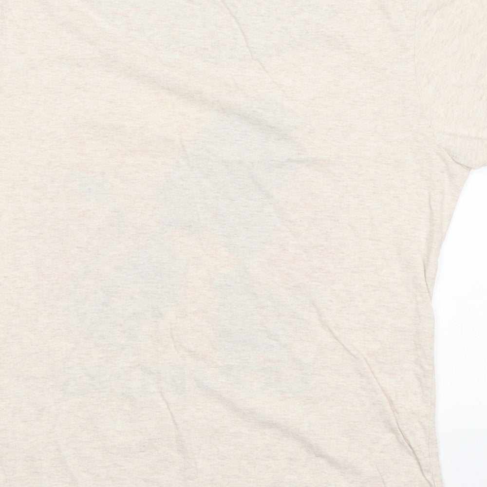 love to lounge Womens Beige   Basic T-Shirt Size S