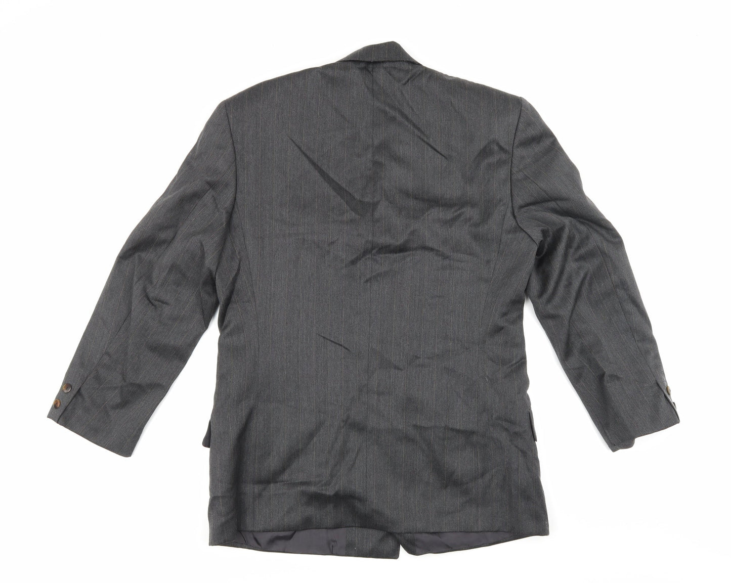 Principles Mens Grey Striped  Jacket Suit Jacket