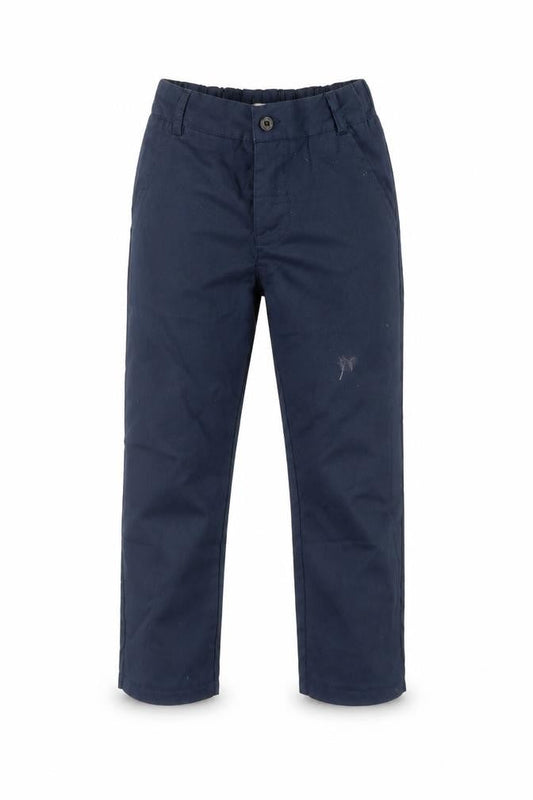 Front view of Preworn boys’ black trousers, size 4, years