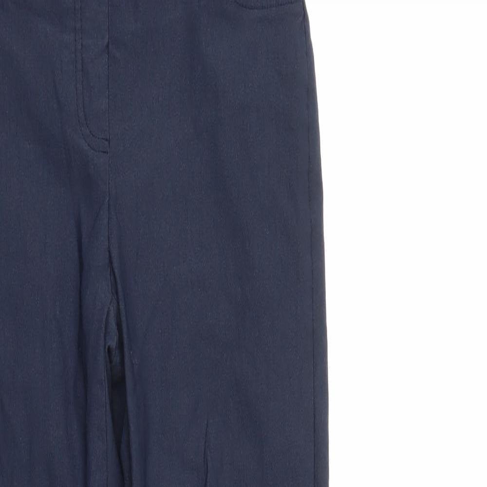 Punt Roma Womens Blue   Trousers  Size 6 L31 in