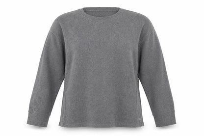 Front view of Next women’s grey jumper, size UK 14