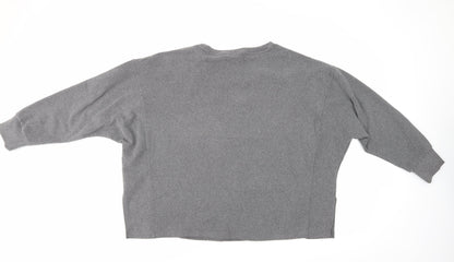 Back view of Next women’s grey jumper, size UK 14
