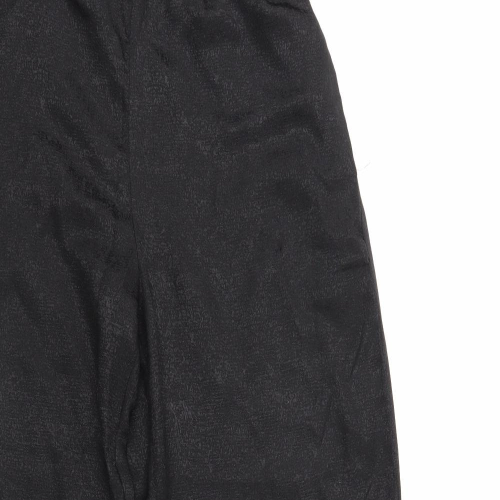 NEXT Womens Black   Trousers  Size 12 L28 in