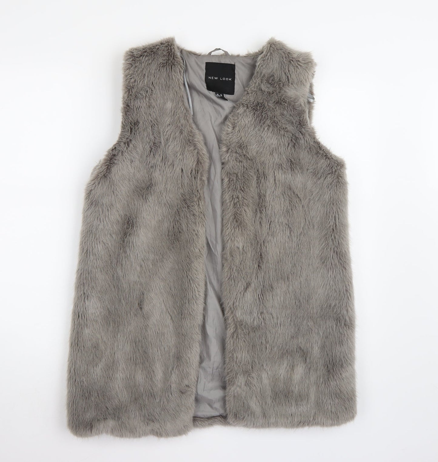New Look Womens Grey   Jacket Coatigan Size 10