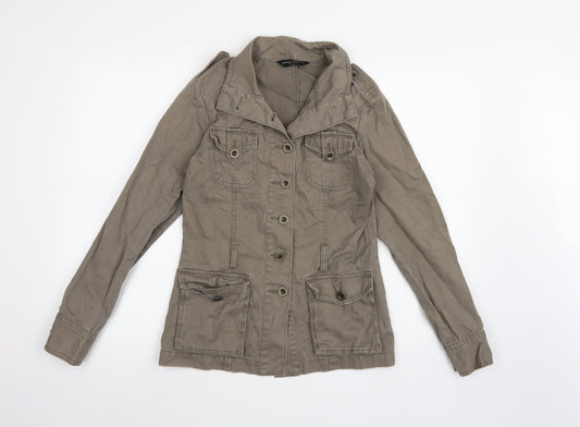 Dorothy Perkins Womens Green  Denim Jacket  Size 8