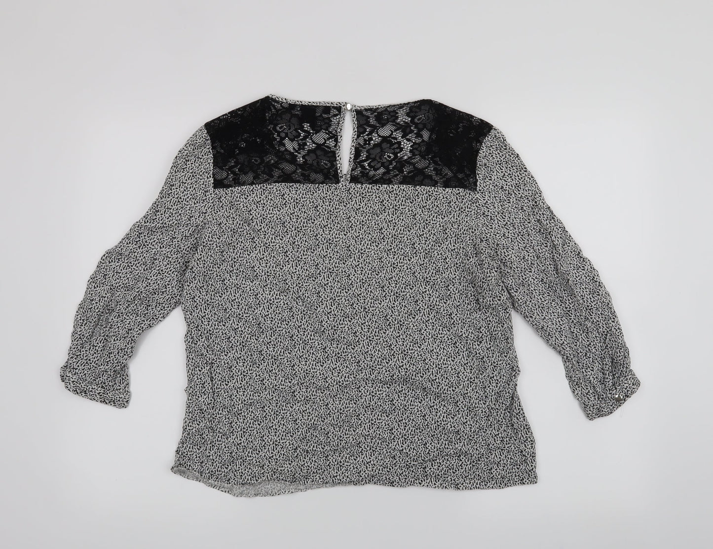 Atmosphere Womens Black   Basic Blouse Size 12