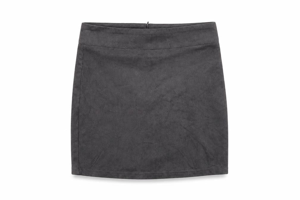 New Look Girls Grey   A-Line Skirt Size 9 Years
