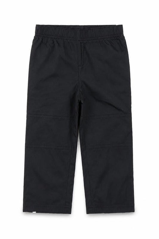 Front view of Jumping Beans boys’ black jogger trousers, size 2, years