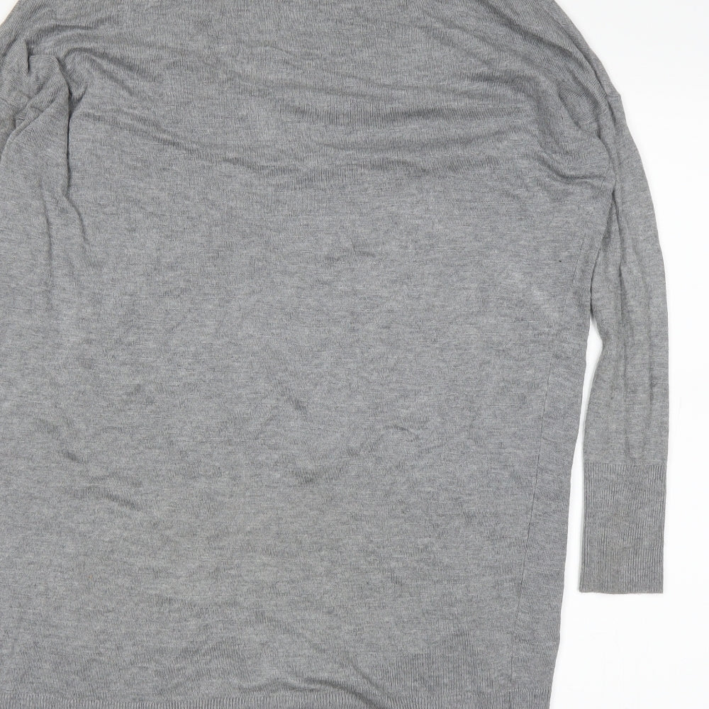 Primark Womens Grey   Cardigan Jumper Size 6