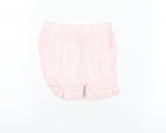 NEXT Baby Pink   Cropped Trousers Size 3-6 Months