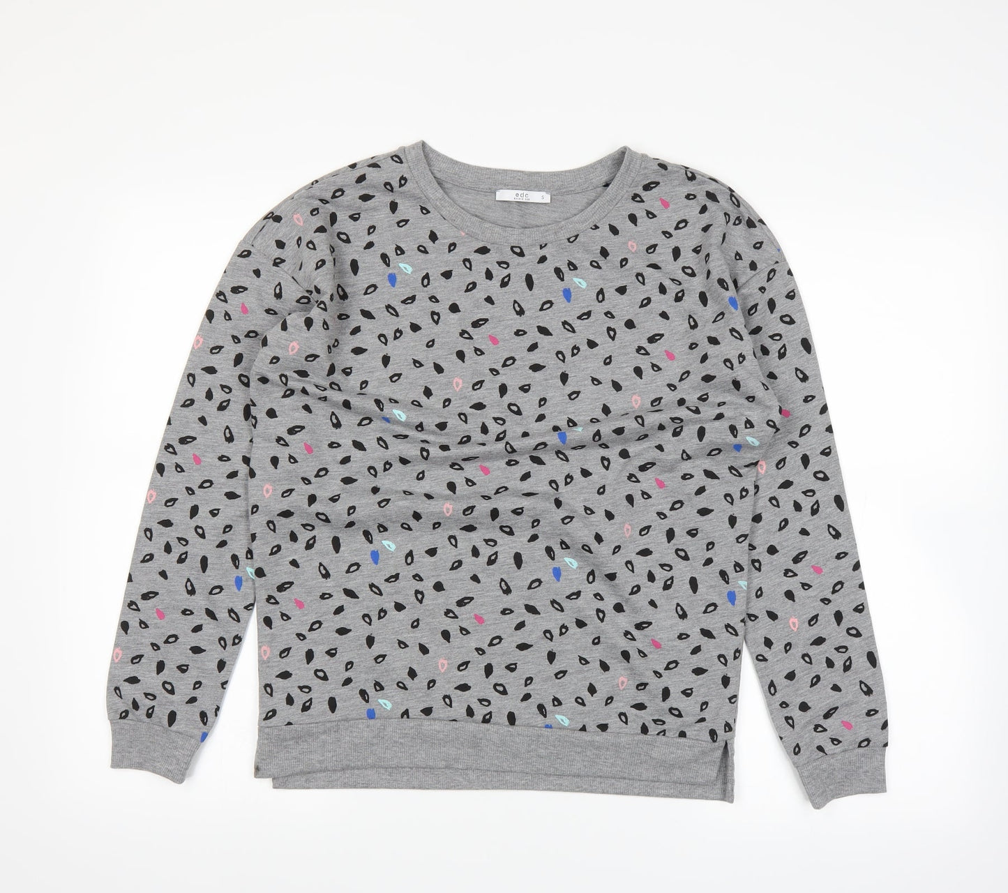 EDC Womens Grey   Basic T-Shirt Size S