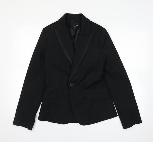 H&M Womens Black   Jacket  Size 10