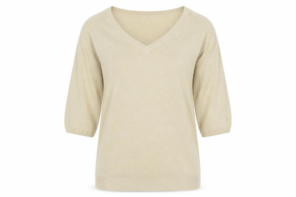 TRUE Womens Beige   Pullover Jumper Size 22