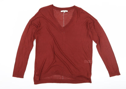 Additional front view of Next women’s brown jumper, size UK 14