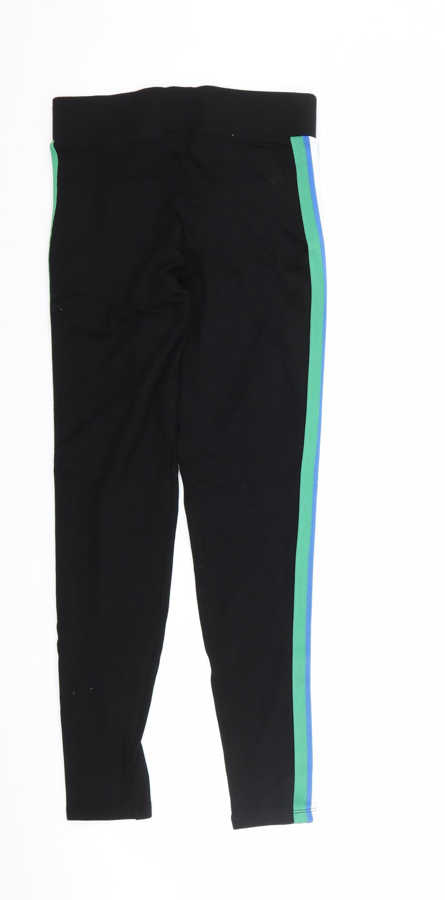 Marks and Spencer Womens Black   Capri Leggings Size 8 L25 in