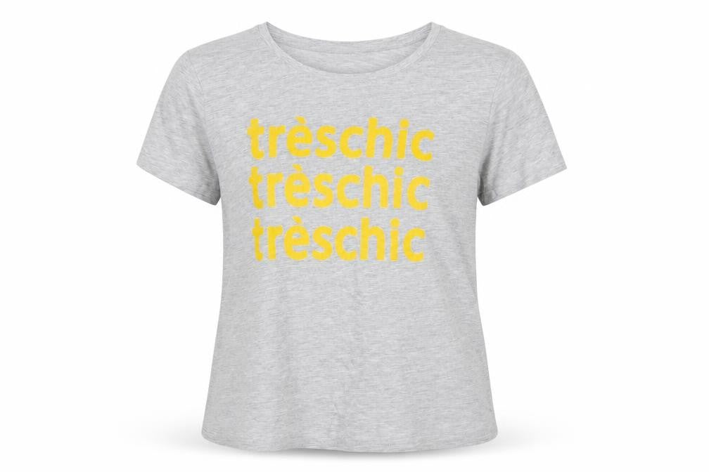 H&M Womens Grey   Basic T-Shirt Size S  - treschic