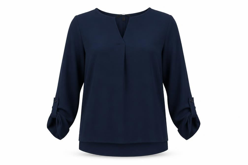 VERO MODA Womens Blue   Basic Blouse Size S