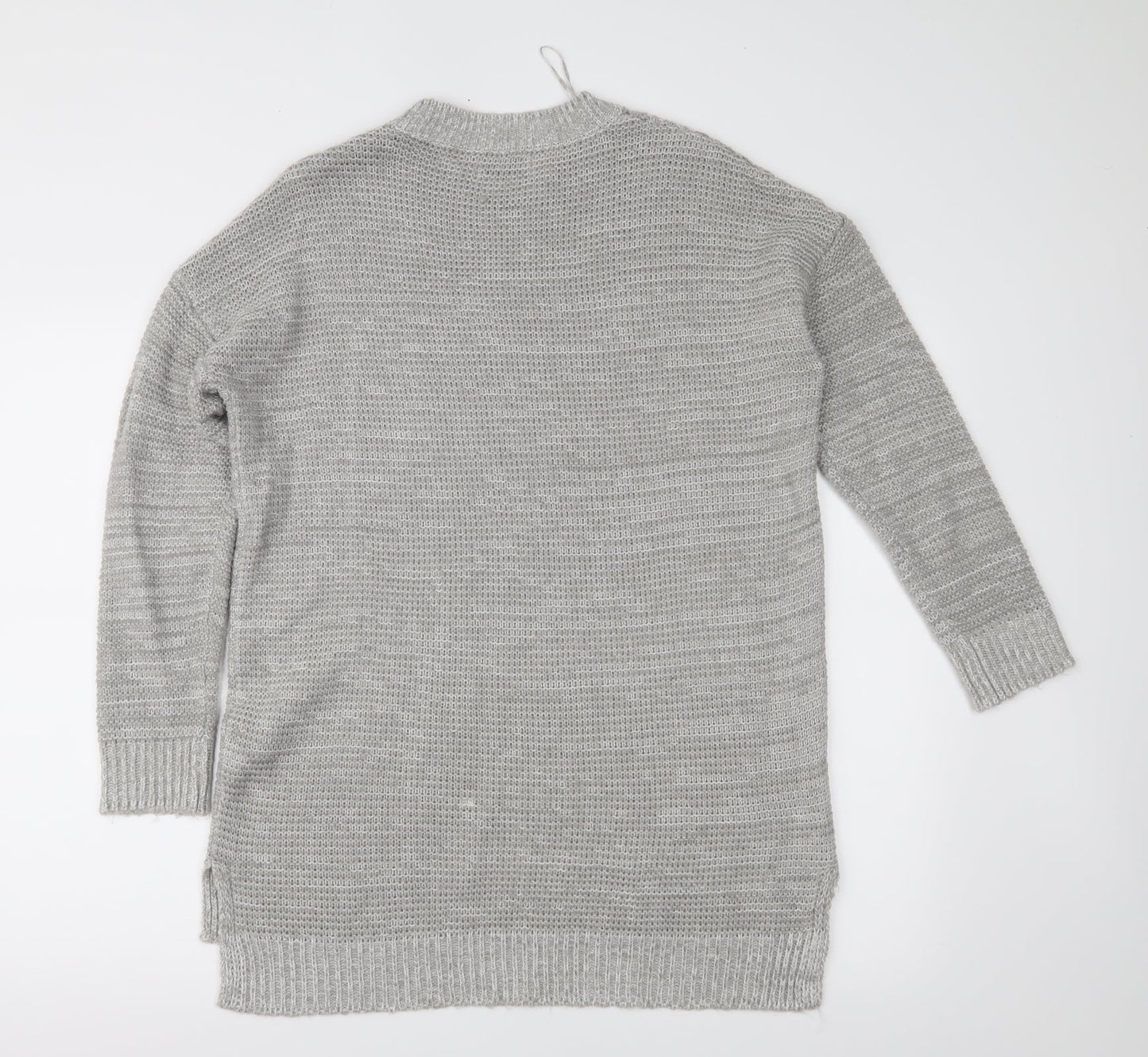 Papaya Womens Grey  Knit Pullover Jumper Size M