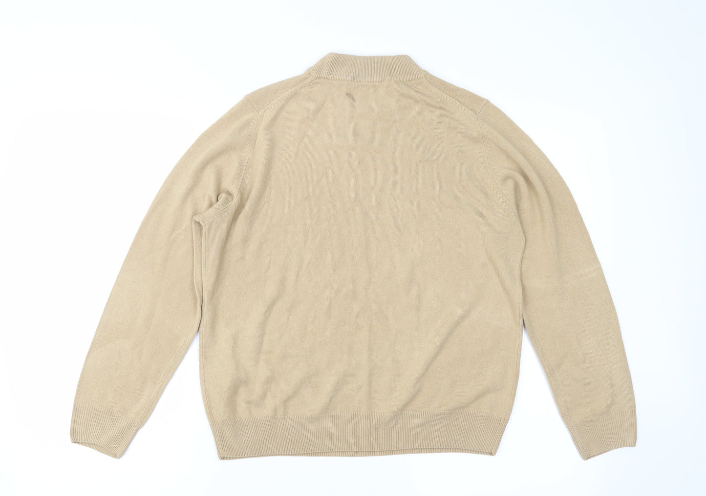 Marks and Spencer Womens Brown  Knit Pullover Jumper Size 14
