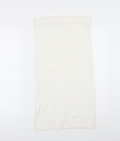 Back view of Primark women’s ivory maxi skirt, size S