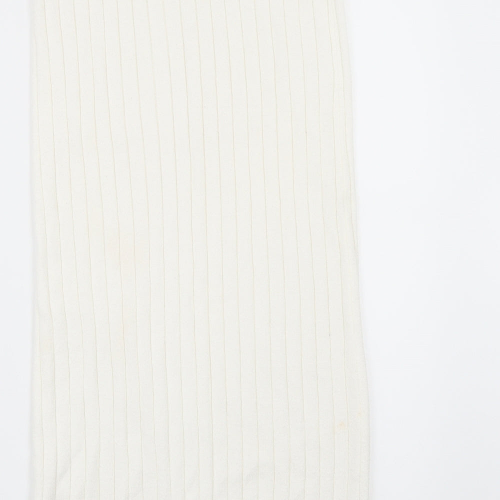 Primark Womens Ivory   Maxi Skirt Size S