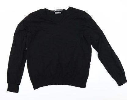 Additional front view of Woolworths men’s black jumper, size XL