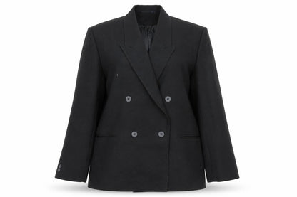 Front view of Classics women’s beige jacket blazer, size UK 14