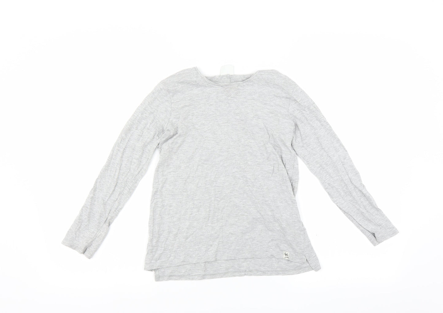 Zara Girls Grey   Basic T-Shirt Size 8 Years