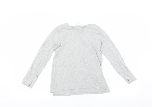Zara Girls Grey   Basic T-Shirt Size 8 Years
