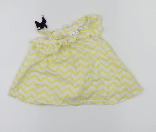 Lydia jane  Yellow Animal Print  Fit & Flare  Size 12-18 Months