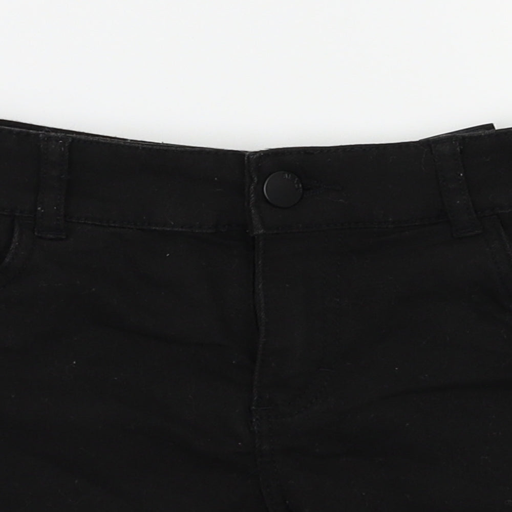 Preworn Womens Black   Hot Pants Shorts Size 4