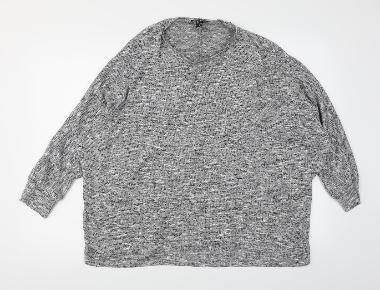 New Look Womens Grey   Pullover Jumper Size M