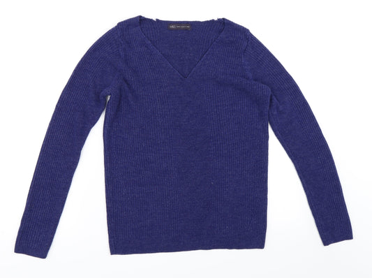 Marks and Spencer Womens Blue   Pullover Jumper Size 10