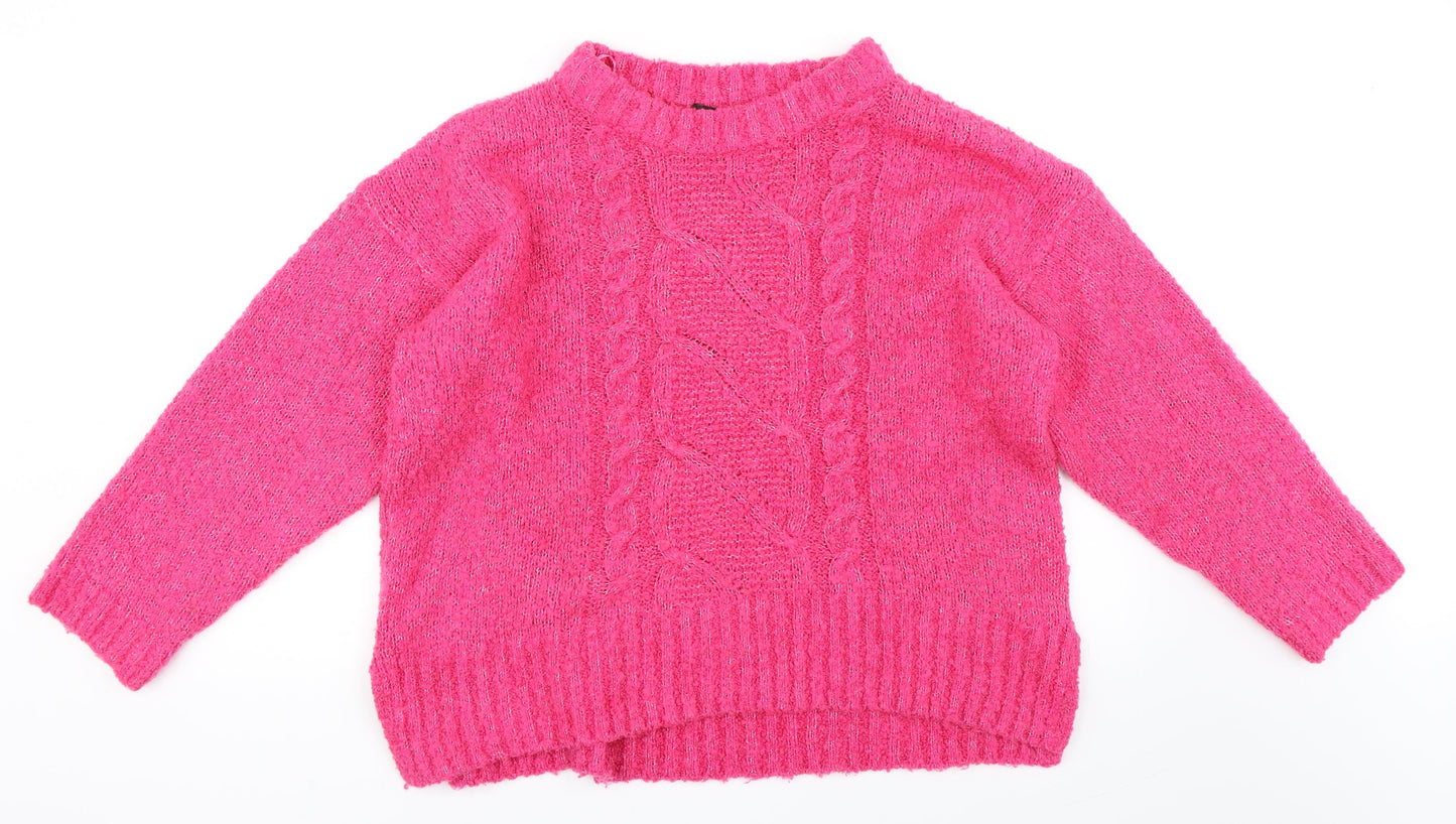 George Womens Pink   Pullover Jumper Size L