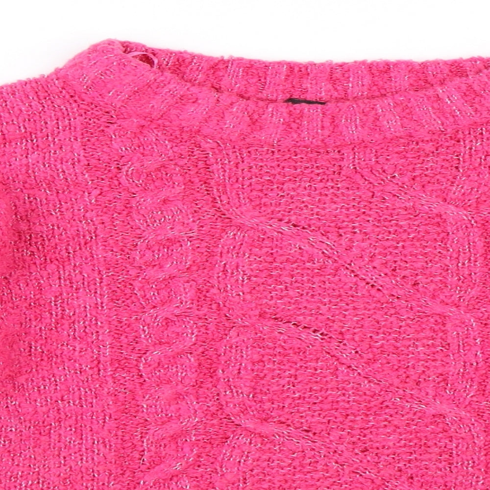 George Womens Pink   Pullover Jumper Size L